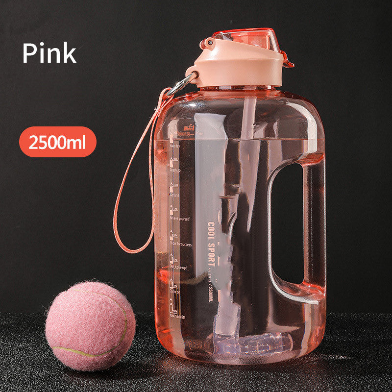 With Straw Large Portable Travel Bottles For Training Sport