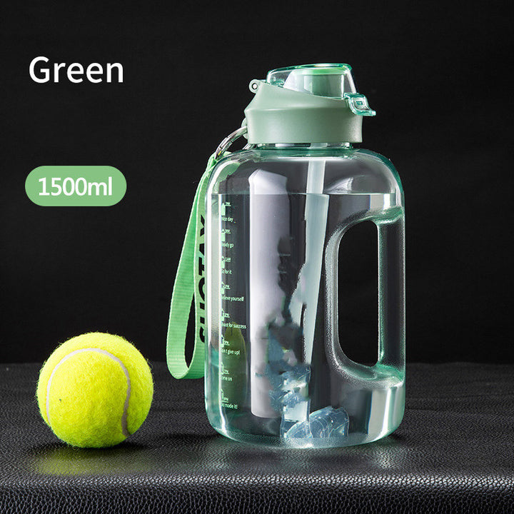 With Straw Large Portable Travel Bottles For Training Sport